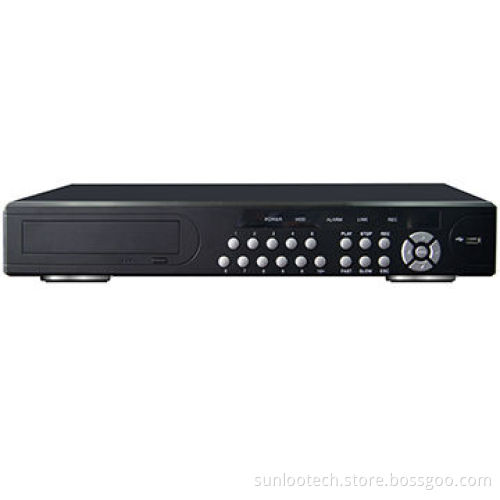 H.264 DVR, 4-channel Full D1 recording P2P function support
